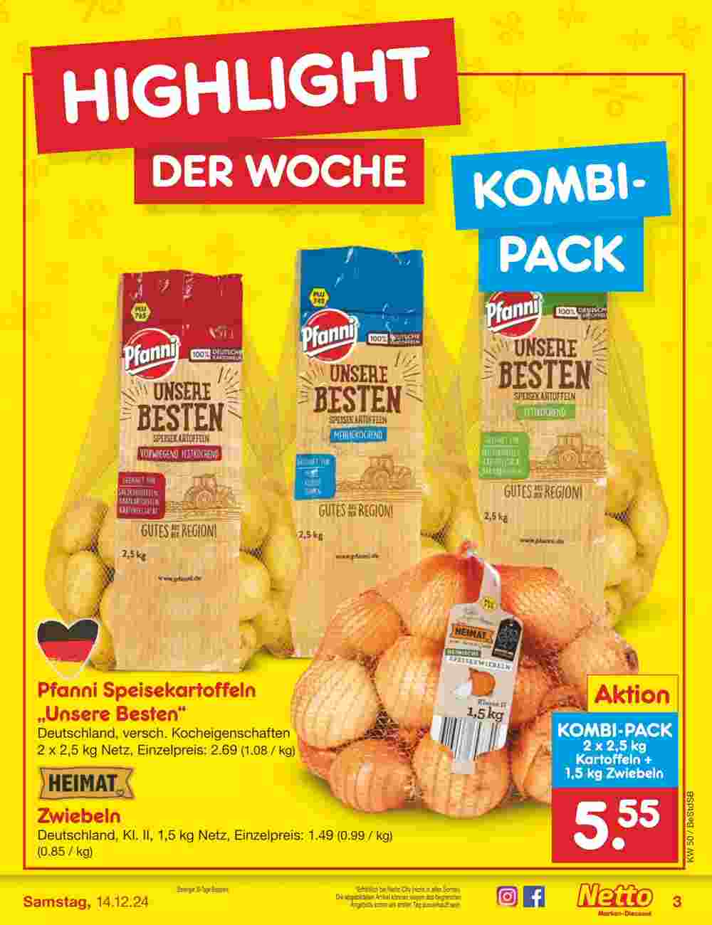 Netto Marken-Discount Prospekt (ab 09.12.2024) zum Blättern - Seite 3