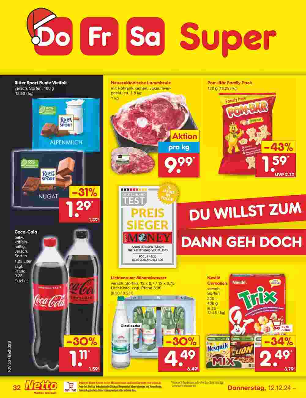 Netto Marken-Discount Prospekt (ab 09.12.2024) zum Blättern - Seite 39