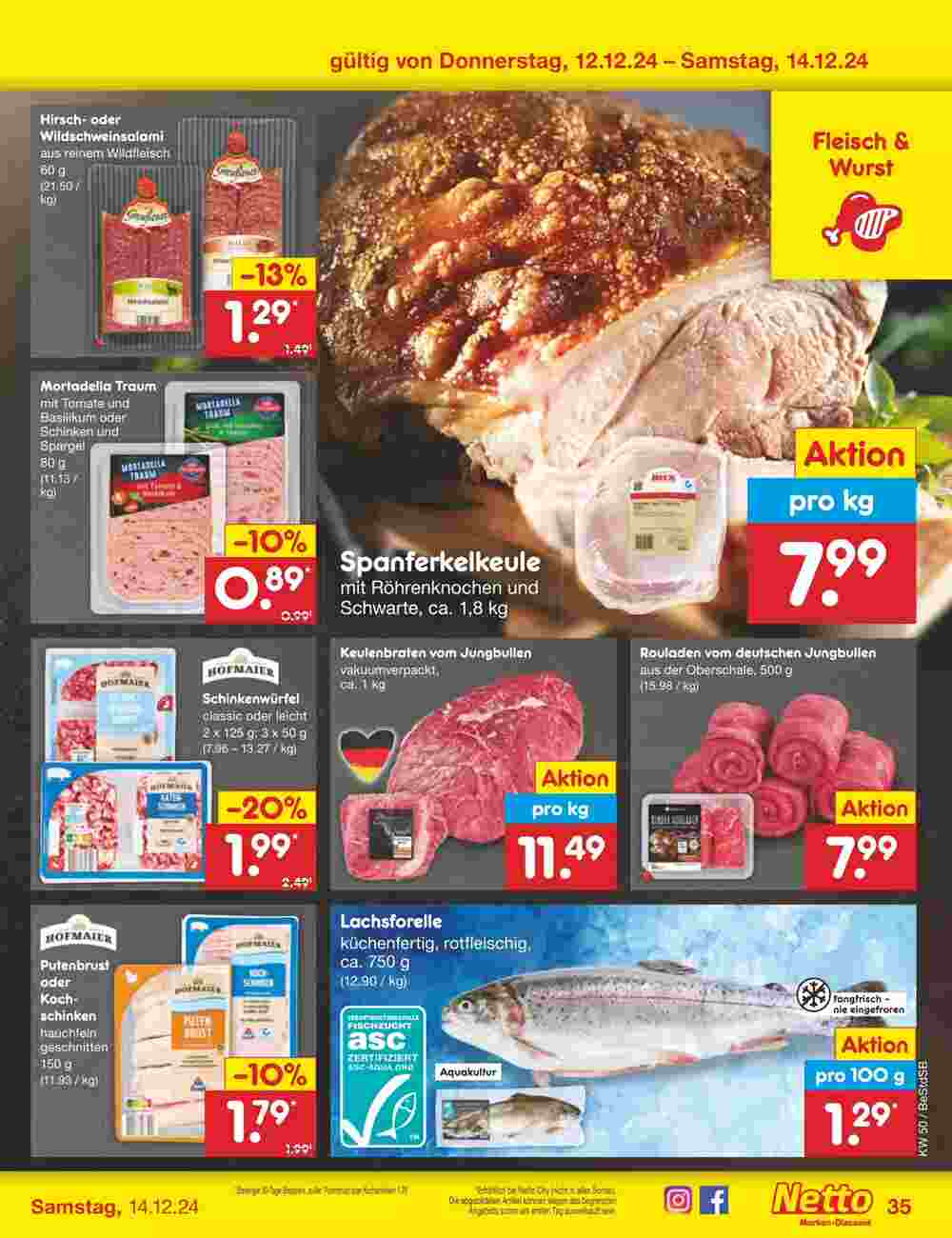 Netto Marken-Discount Prospekt (ab 09.12.2024) zum Blättern - Seite 42