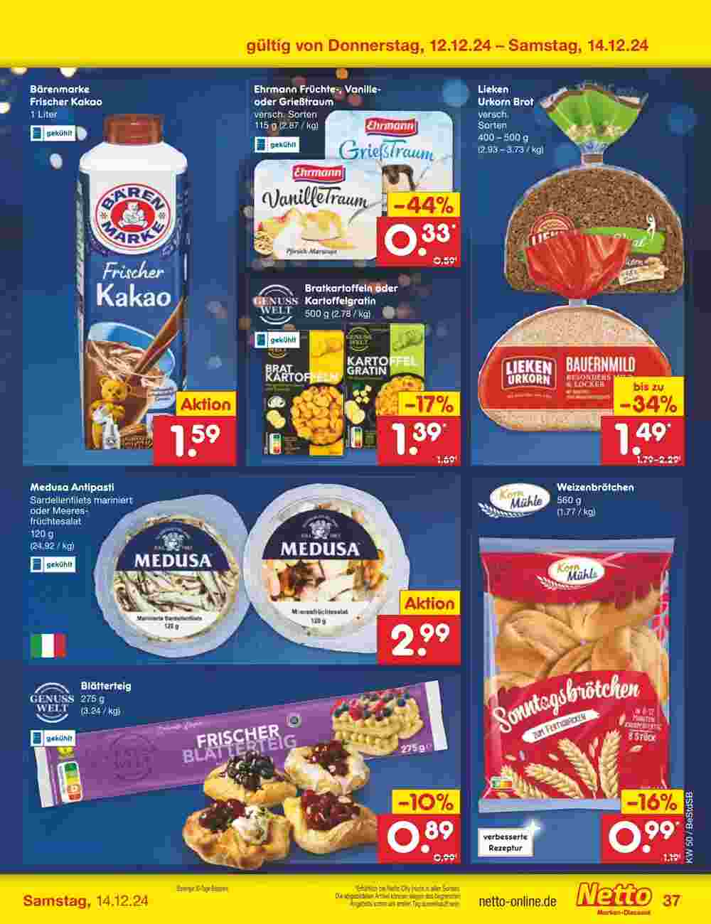 Netto Marken-Discount Prospekt (ab 09.12.2024) zum Blättern - Seite 44