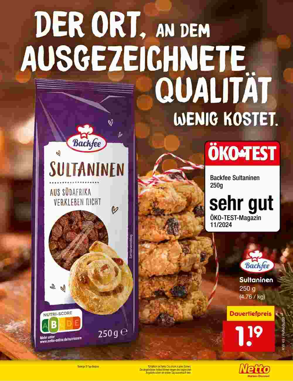 Netto Marken-Discount Prospekt (ab 09.12.2024) zum Blättern - Seite 57