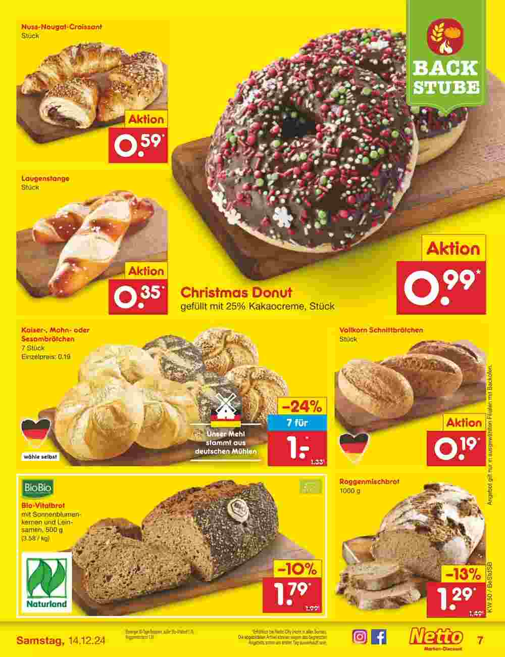 Netto Marken-Discount Prospekt (ab 09.12.2024) zum Blättern - Seite 7