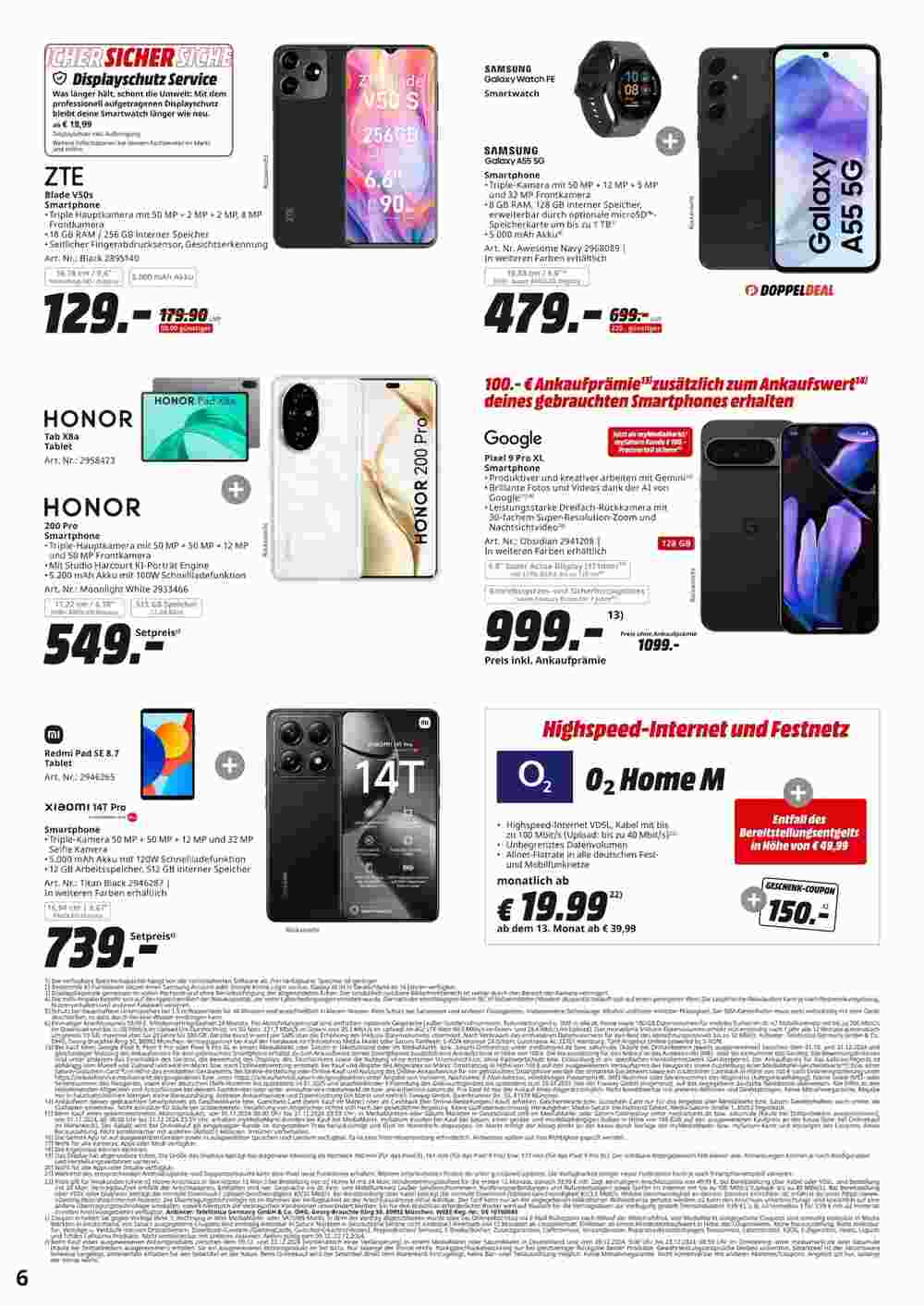 MediaMarkt Prospekt (ab 09.12.2024) zum Blättern - Seite 6