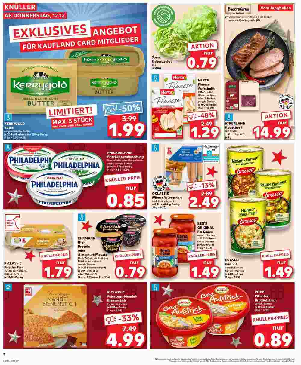 Kaufland Prospekt (ab 11.12.2024) zum Blättern - Seite 2