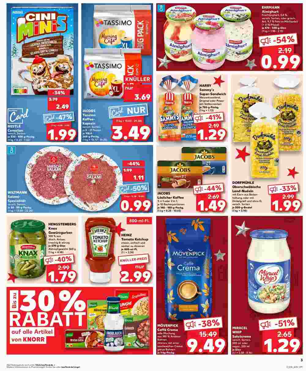 Kaufland Prospekt (ab 11.12.2024) zum Blättern - Seite 3