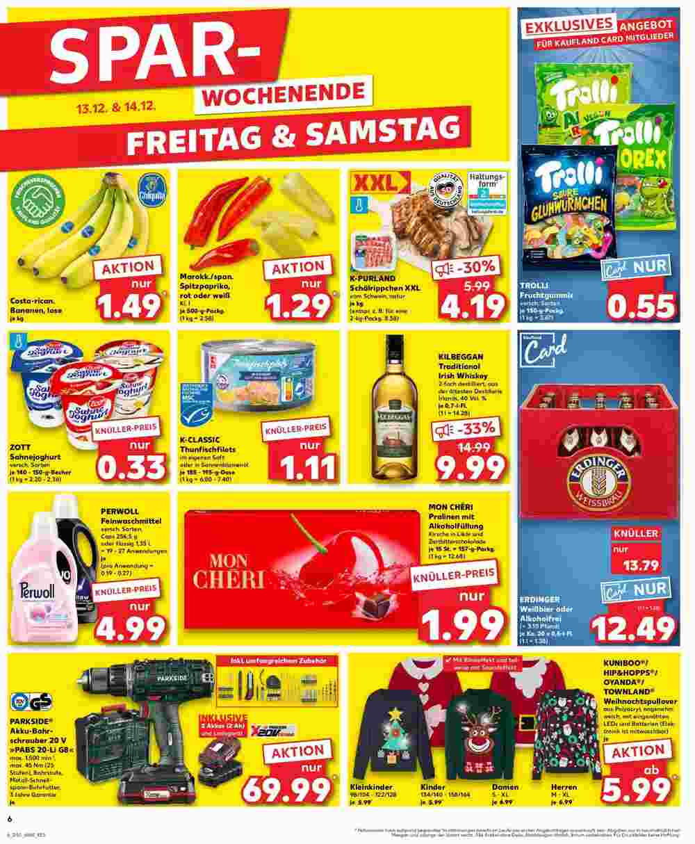 Kaufland Prospekt (ab 11.12.2024) zum Blättern - Seite 6