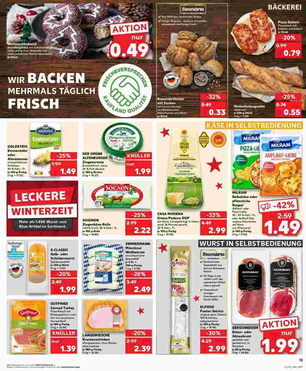 Kaufland Prospekt (ab 11.12.2024) zum Blättern - Seite 13