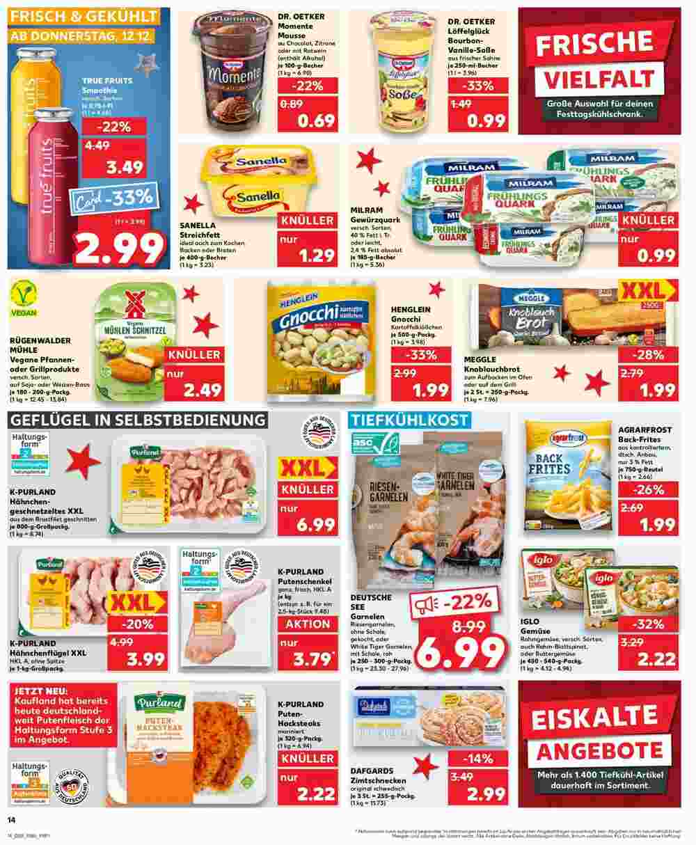 Kaufland Prospekt (ab 11.12.2024) zum Blättern - Seite 14