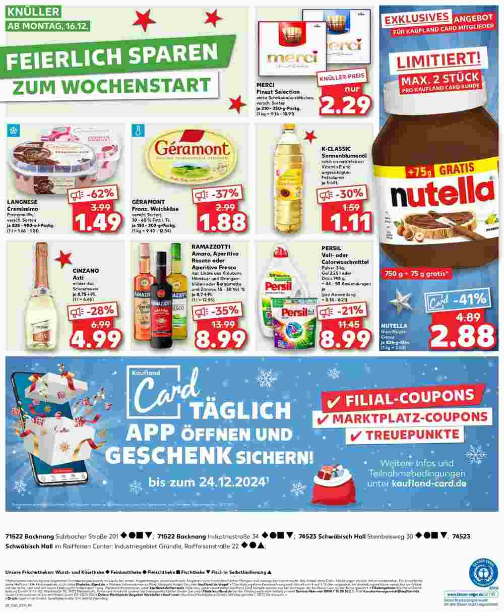 Kaufland Prospekt (ab 11.12.2024) zum Blättern - Seite 28