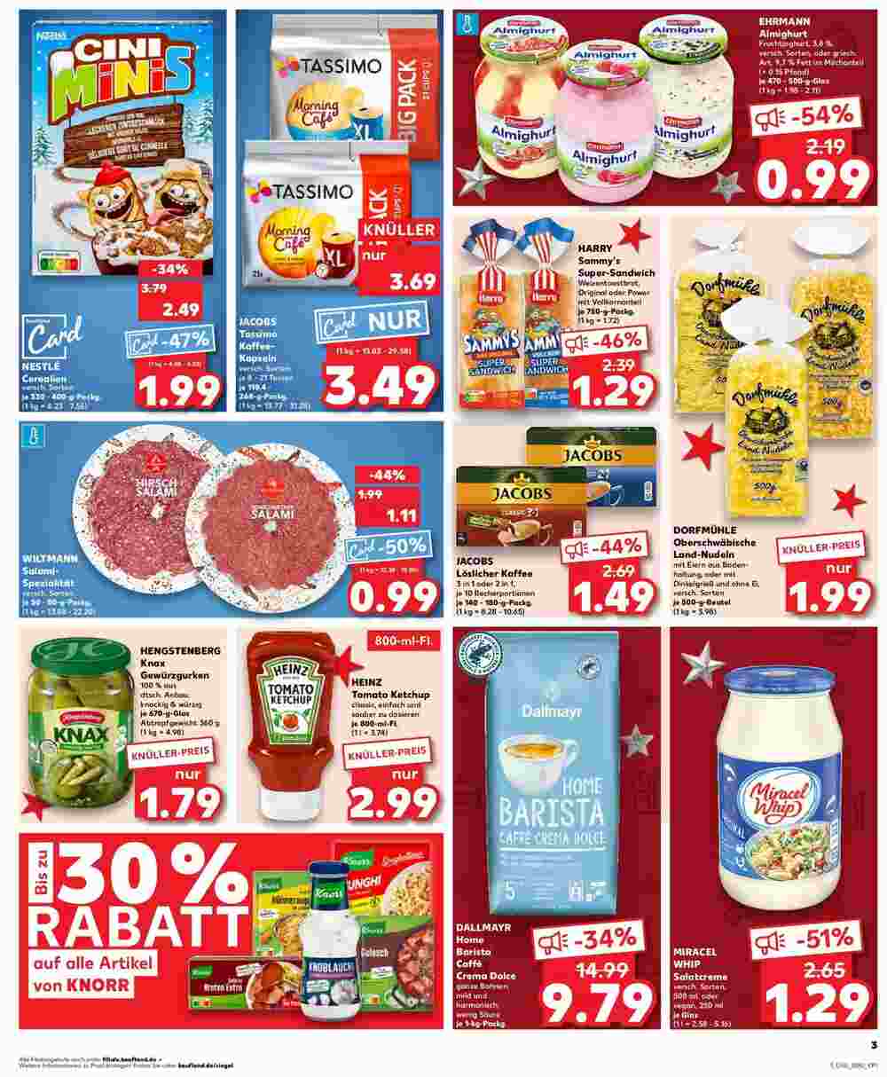 Kaufland Prospekt (ab 11.12.2024) zum Blättern - Seite 3