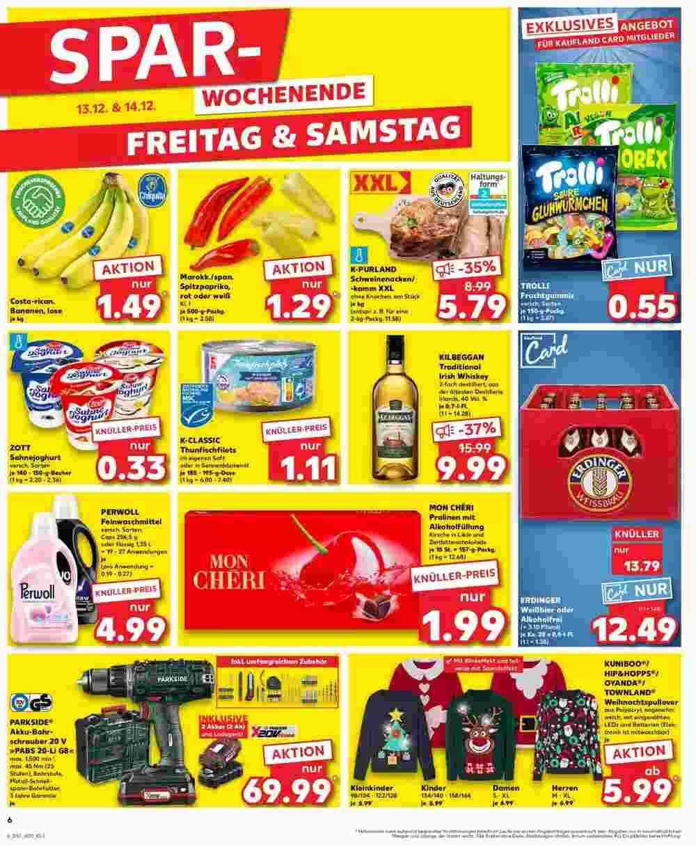 Kaufland Prospekt (ab 11.12.2024) zum Blättern - Seite 6