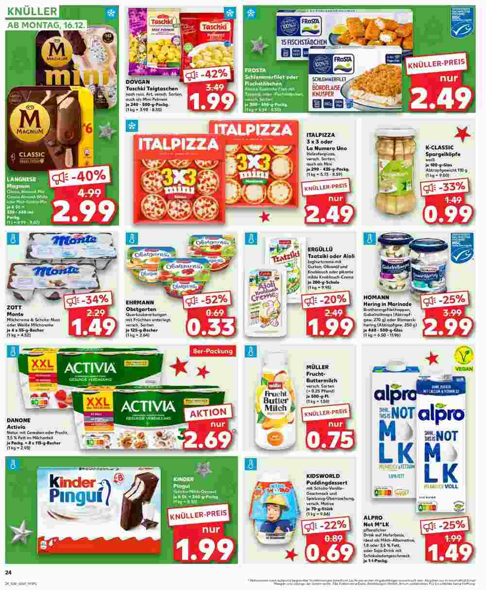 Kaufland Prospekt (ab 11.12.2024) zum Blättern - Seite 24