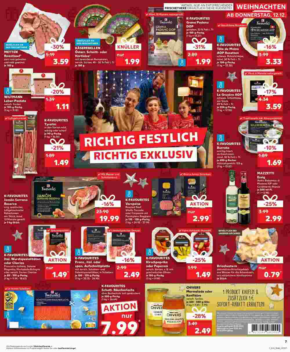 Kaufland Prospekt (ab 11.12.2024) zum Blättern - Seite 7