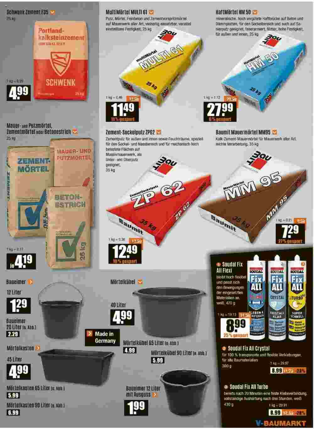 V Baumarkt Prospekt (ab 12.12.2024) zum Blättern - Seite 5