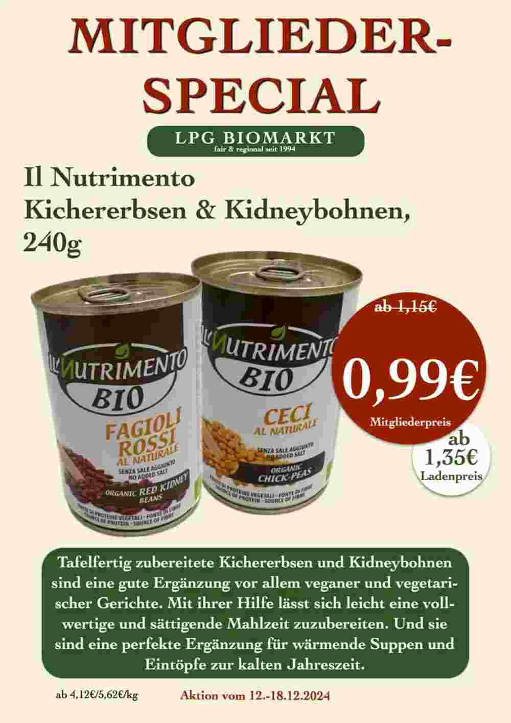 LPG Biomarkt Prospekt (ab 12.12.2024) zum Blättern - Seite 14