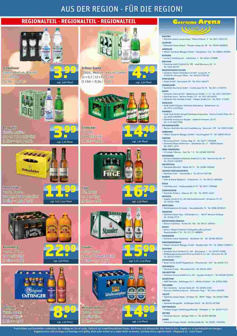 Getränke Arena Prospekt (ab 15.12.2024) zum Blättern - Seite 4
