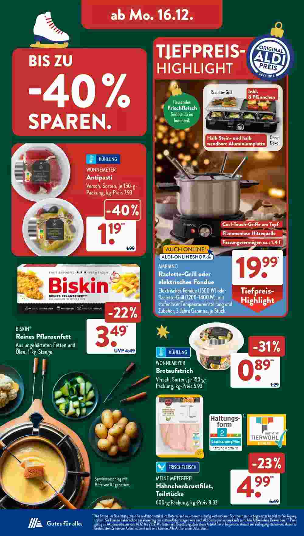 Aldi Süd Prospekt (ab 16.12.2024) zum Blättern - Seite 12