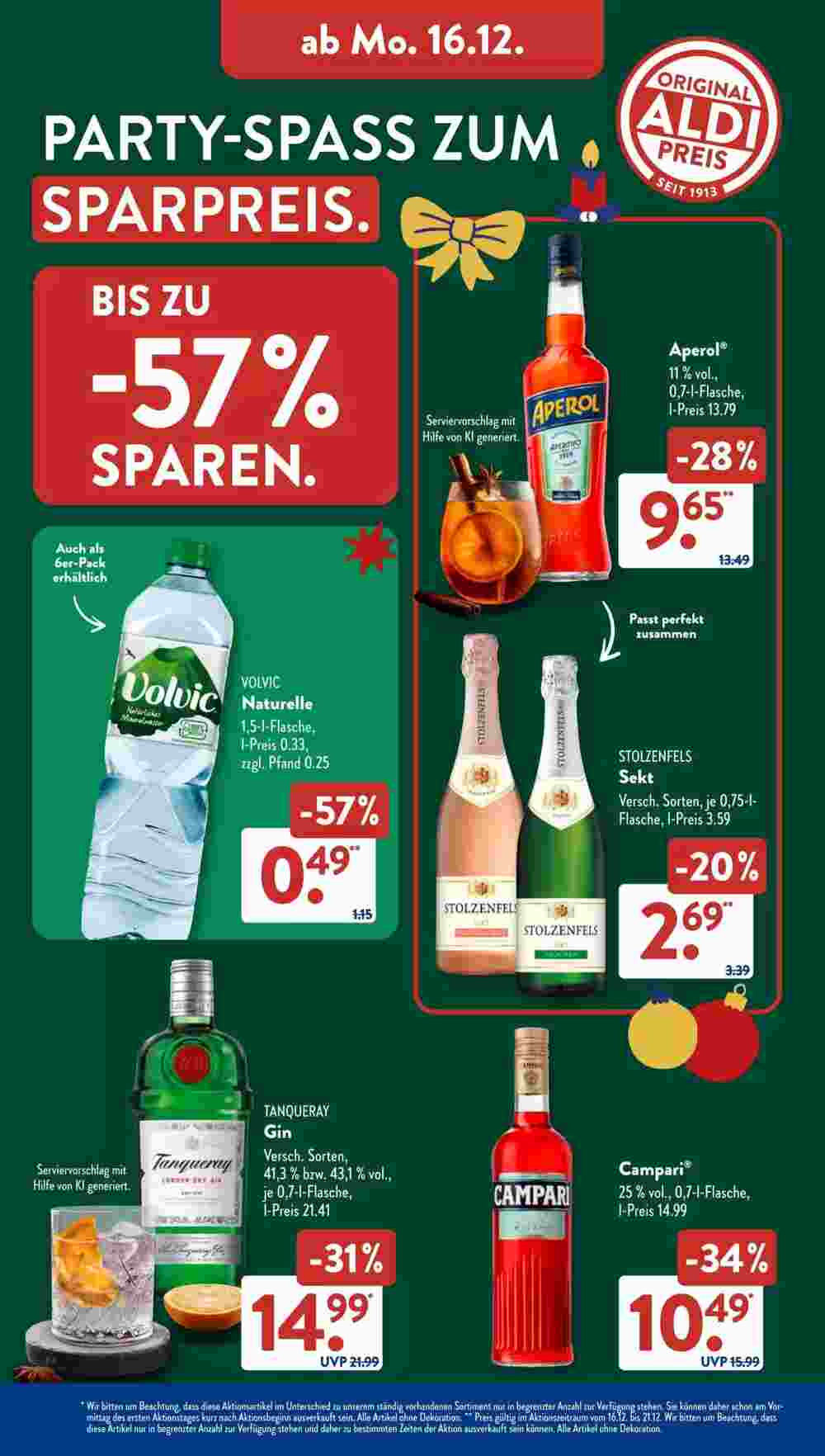 Aldi Süd Prospekt (ab 16.12.2024) zum Blättern - Seite 22