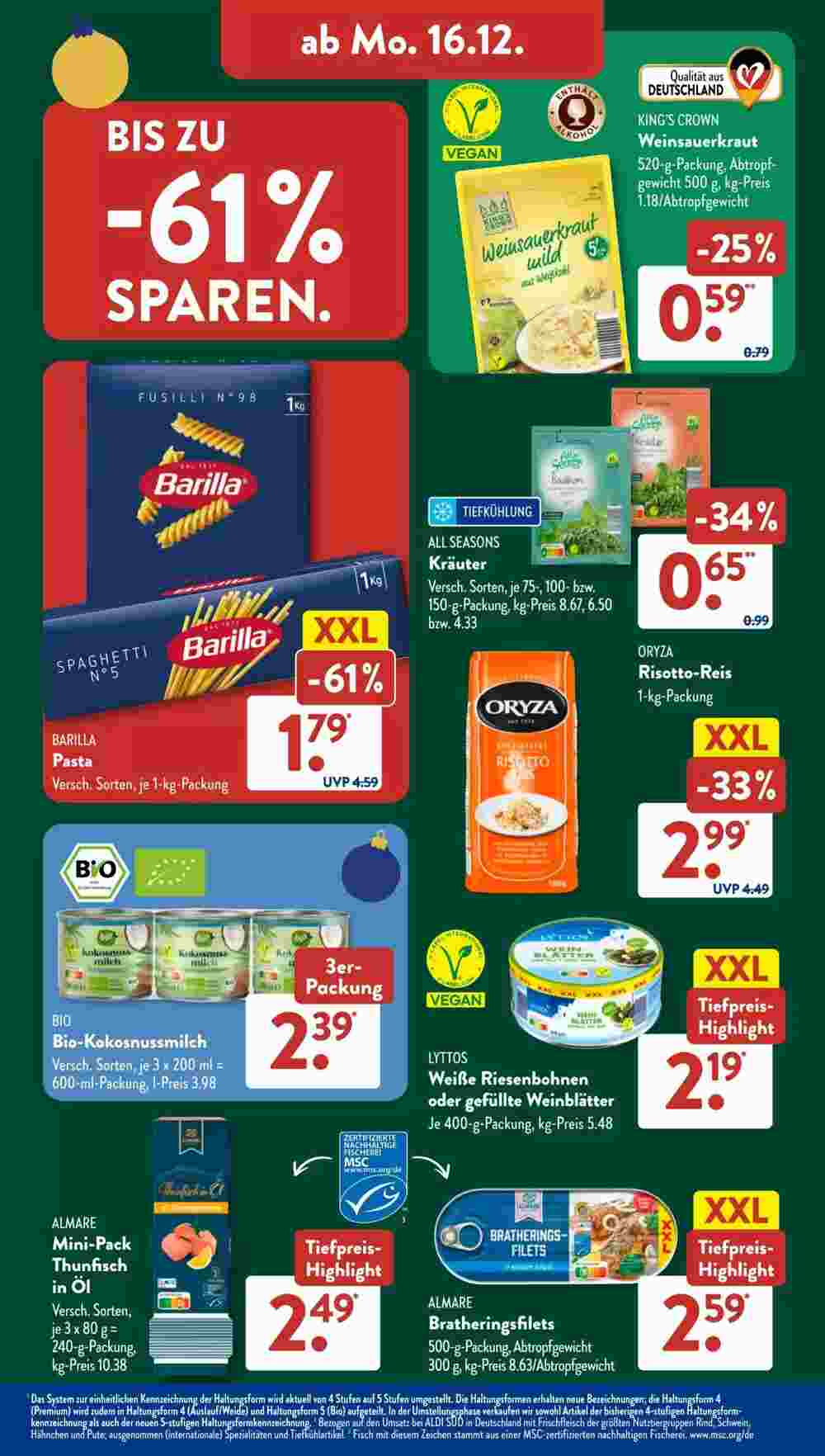 Aldi Süd Prospekt (ab 16.12.2024) zum Blättern - Seite 9