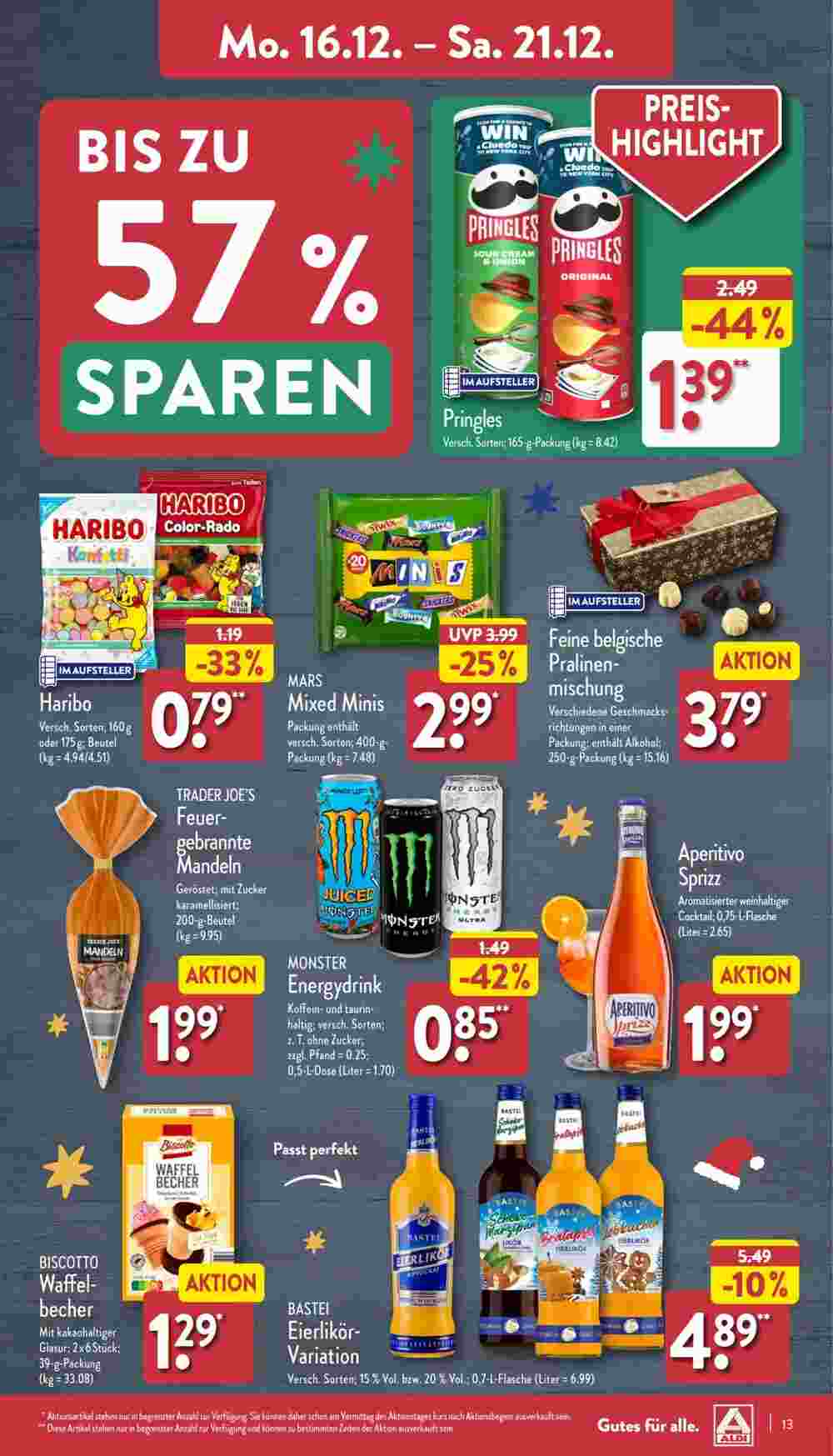 Aldi Nord Prospekt (ab 16.12.2024) zum Blättern - Seite 13