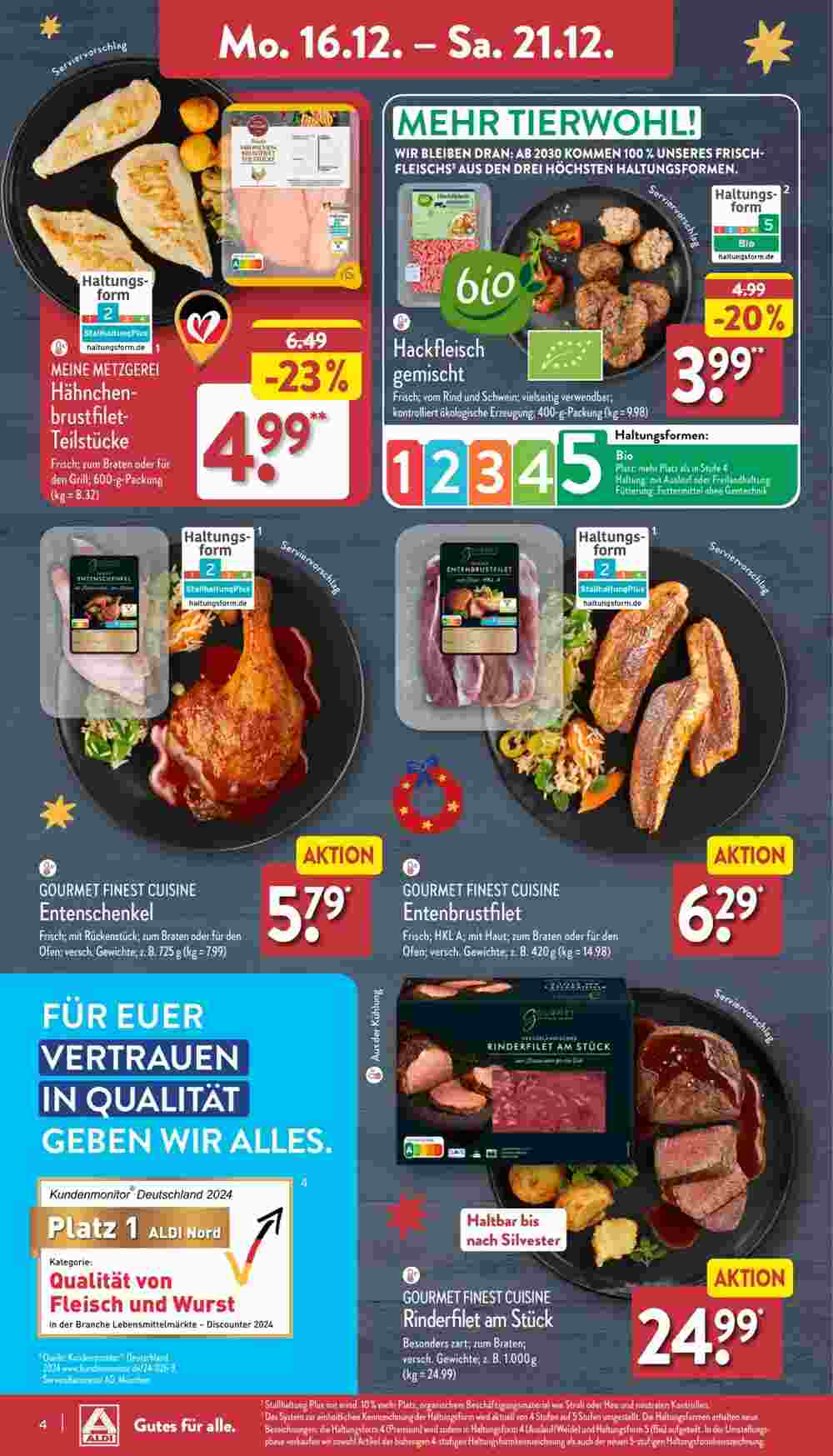 Aldi Nord Prospekt (ab 16.12.2024) zum Blättern - Seite 4