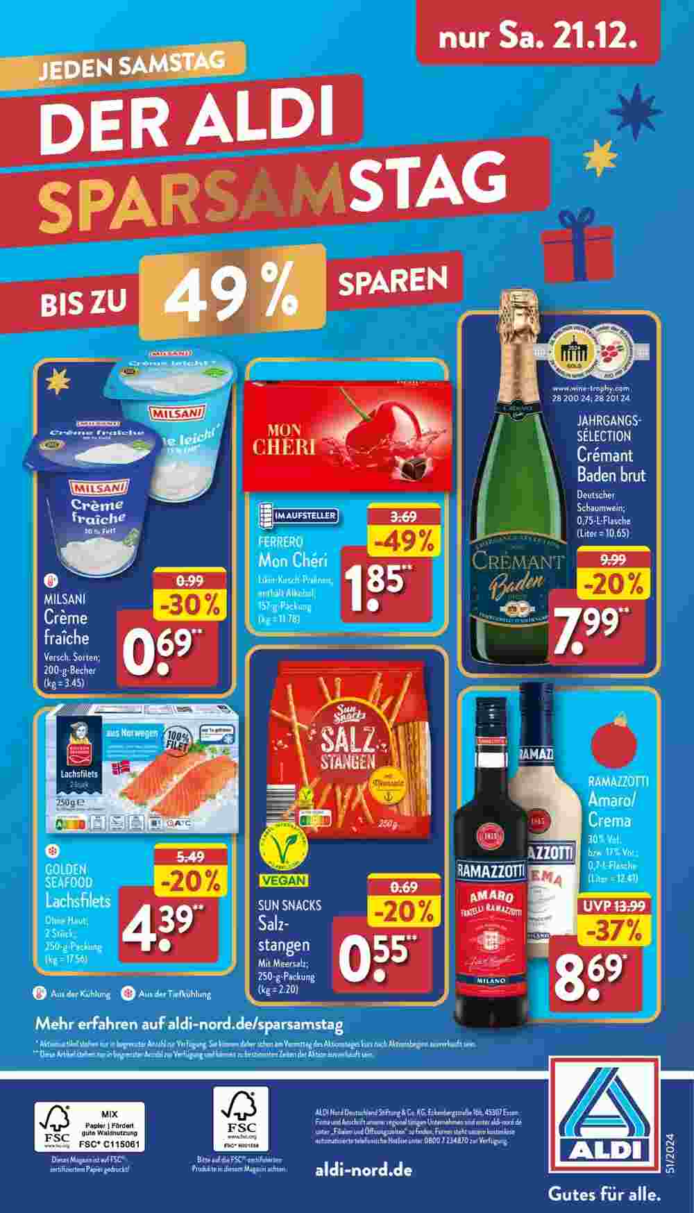 Aldi Nord Prospekt (ab 16.12.2024) zum Blättern - Seite 40