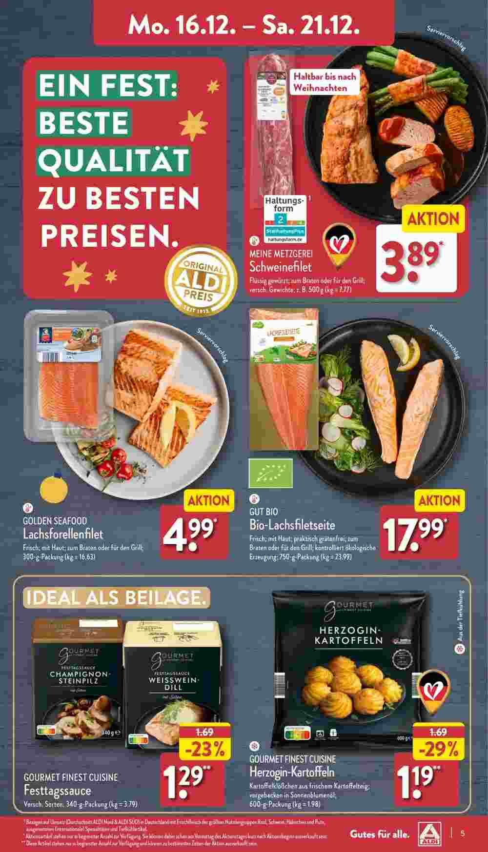 Aldi Nord Prospekt (ab 16.12.2024) zum Blättern - Seite 5