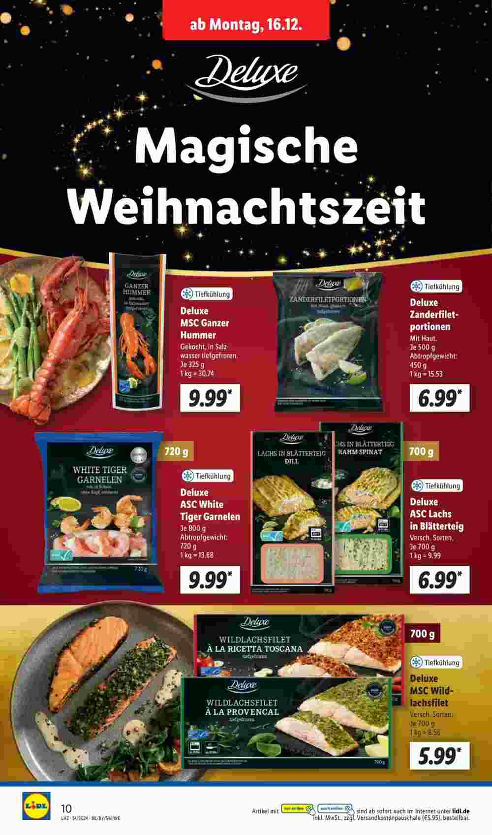 Lidl Prospekt (ab 16.12.2024) zum Blättern - Seite 14