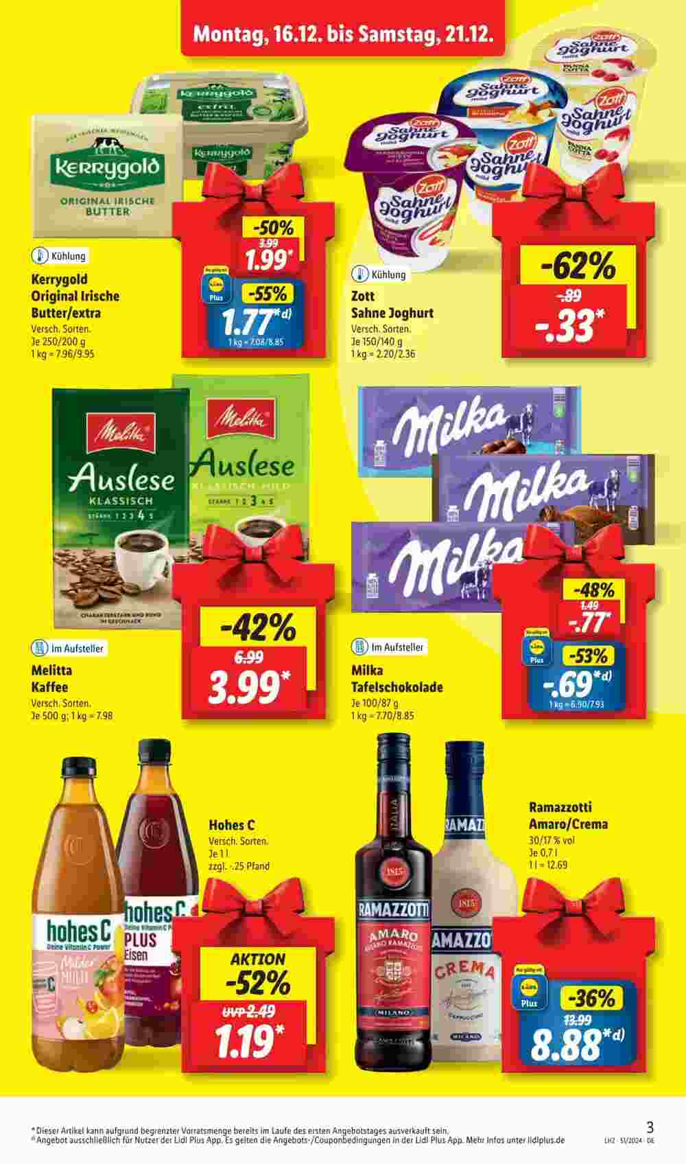 Lidl Prospekt (ab 16.12.2024) zum Blättern - Seite 3