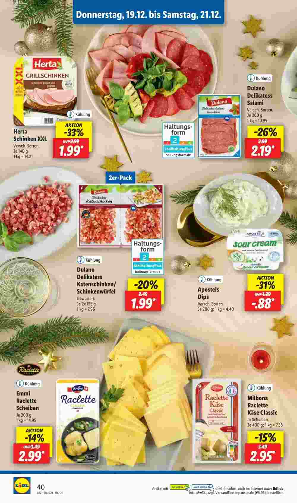 Lidl Prospekt (ab 16.12.2024) zum Blättern - Seite 50