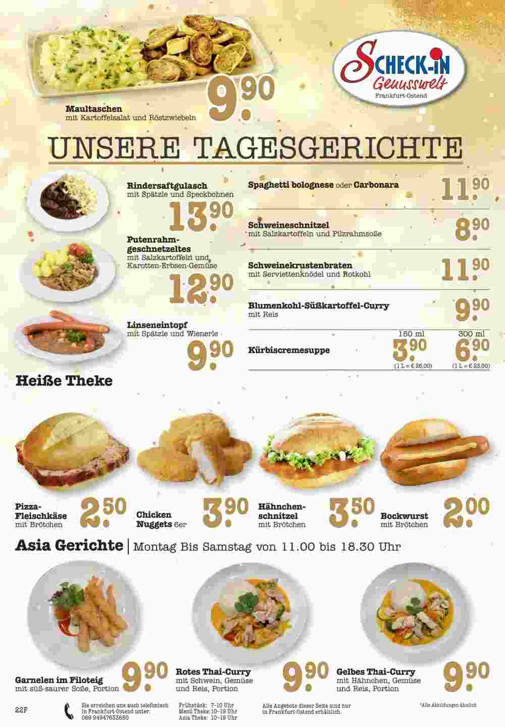 Scheck-in-Center Prospekt (ab 16.12.2024) zum Blättern - Seite 22