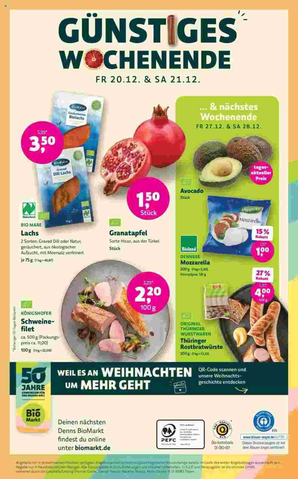 Biomarkt Prospekt (ab 18.12.2024) zum Blättern - Seite 16