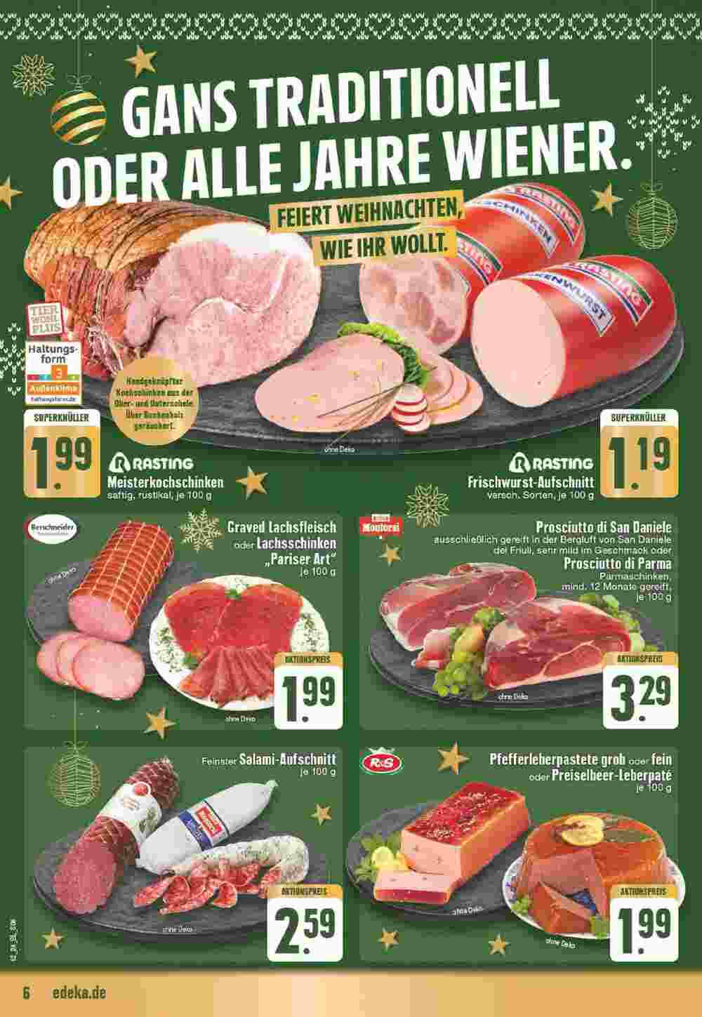 Edeka Prospekt (ab 22.12.2024) zum Blättern - Seite 6