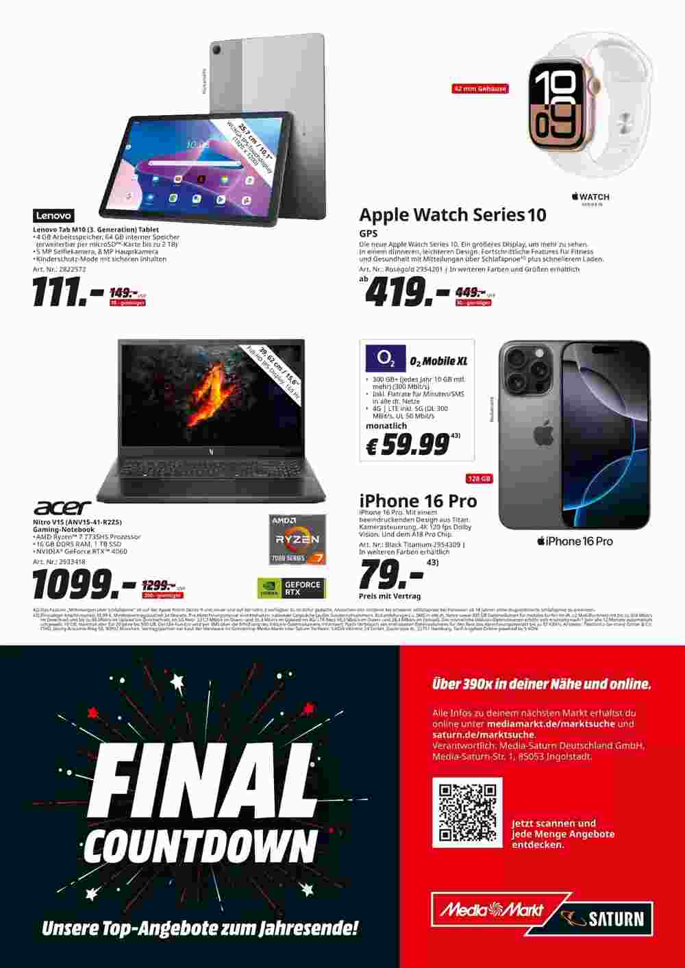 MediaMarkt Prospekt (ab 23.12.2024) zum Blättern - Seite 16