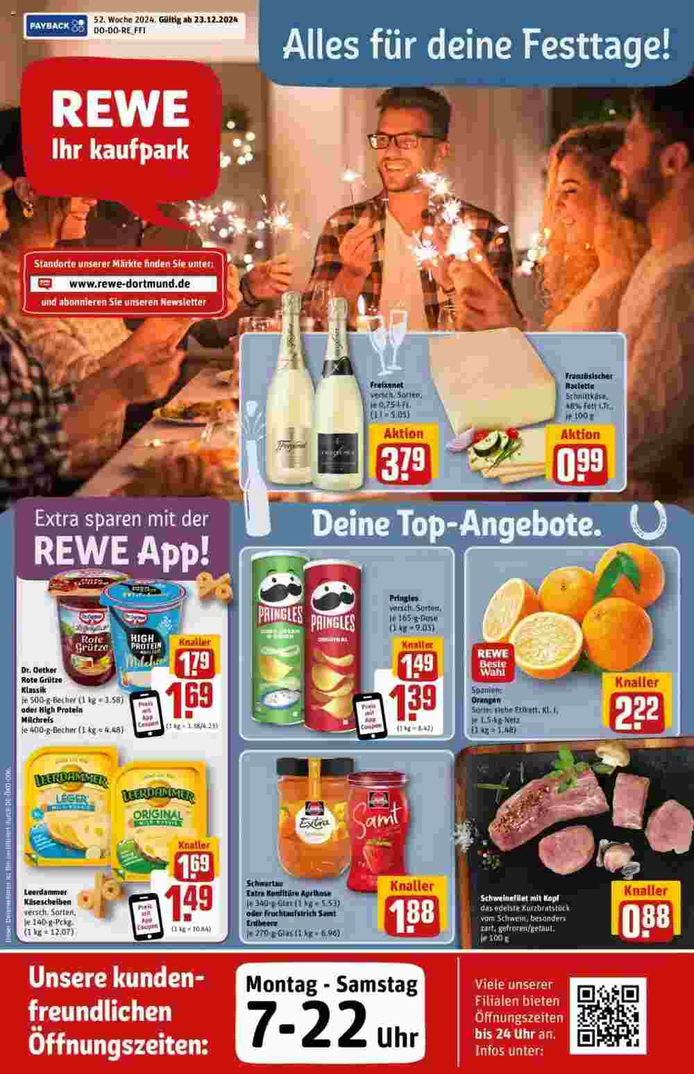 REWE Kaufpark Prospekt (ab 23.12.2024) zum Blättern - Seite 1