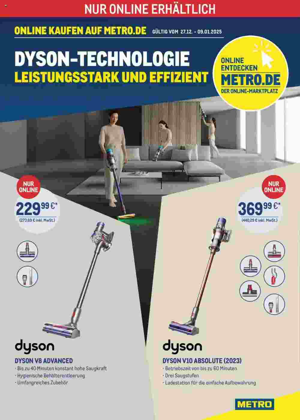 METRO Prospekt (ab 27.12.2024) zum Blättern - Seite 1