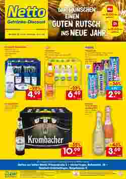 Netto Getränke Discount Prospekt (ab 29.12.2024) zum Blättern