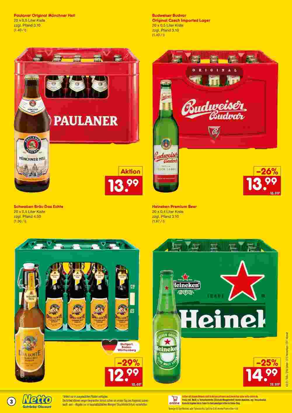 Netto Getränke Discount Prospekt (ab 29.12.2024) zum Blättern - Seite 3