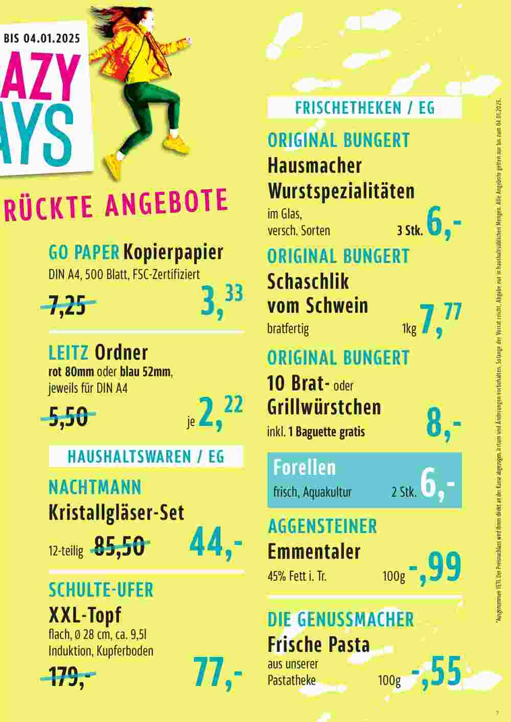 BUNGERT Prospekt (ab 30.12.2024) zum Blättern - Seite 7