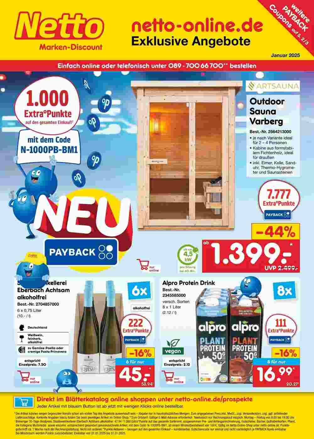 Netto Marken-Discount Prospekt (ab 30.12.2024) zum Blättern - Seite 1