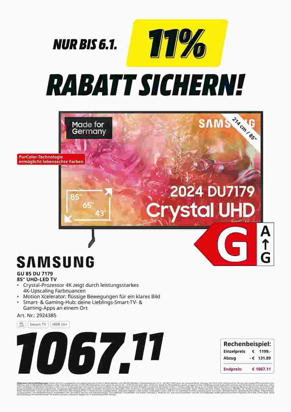 MediaMarkt Prospekt (ab 01.01.2025) zum Blättern - Seite 16