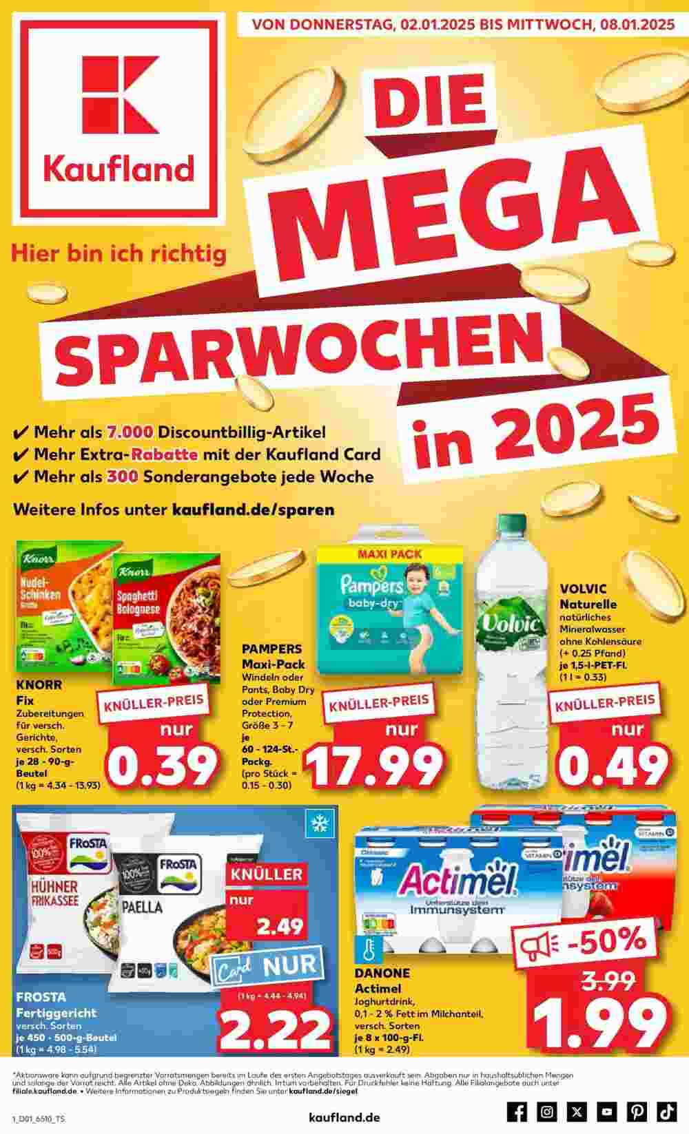 Kaufland Prospekt (ab 01.01.2025) zum Blättern - Seite 1