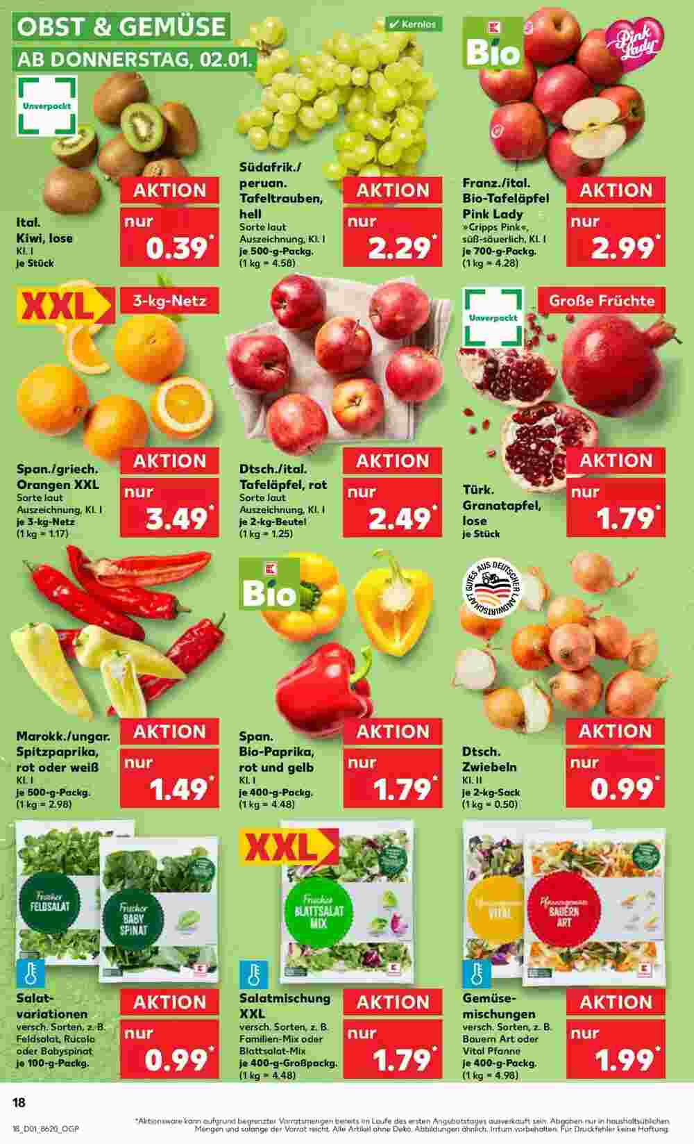 Kaufland Prospekt (ab 01.01.2025) zum Blättern - Seite 16