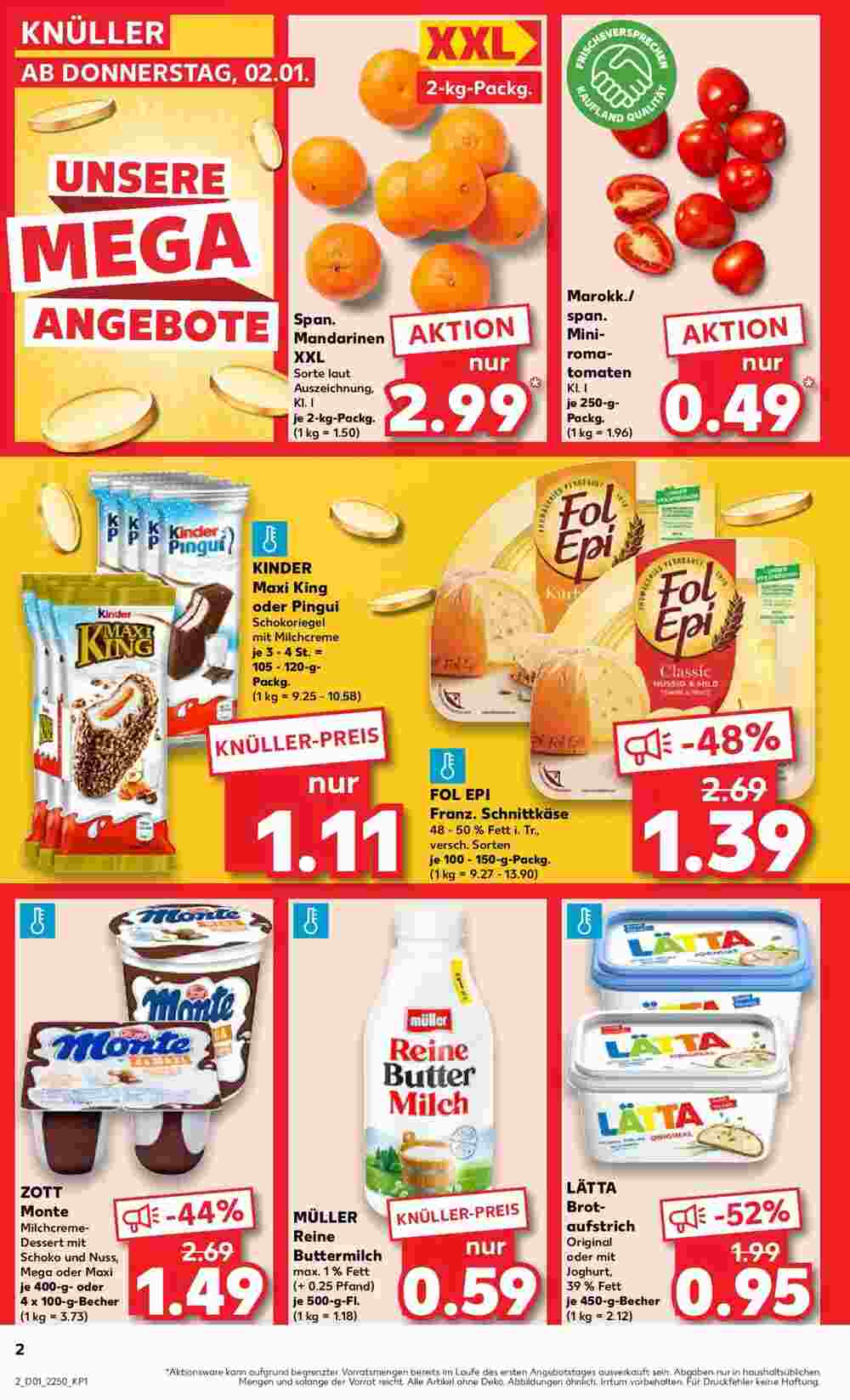 Kaufland Prospekt (ab 01.01.2025) zum Blättern - Seite 2