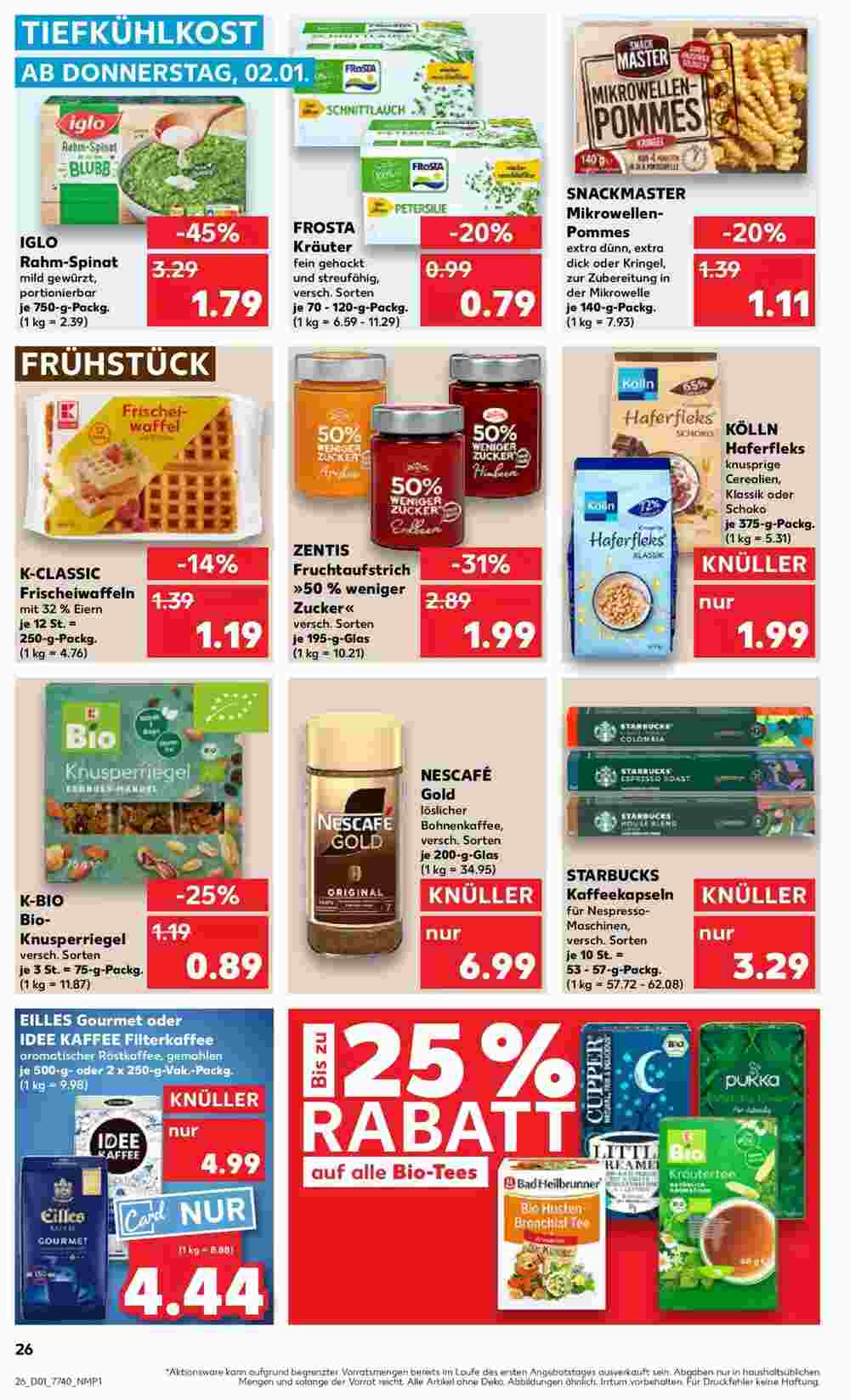 Kaufland Prospekt (ab 01.01.2025) zum Blättern - Seite 24