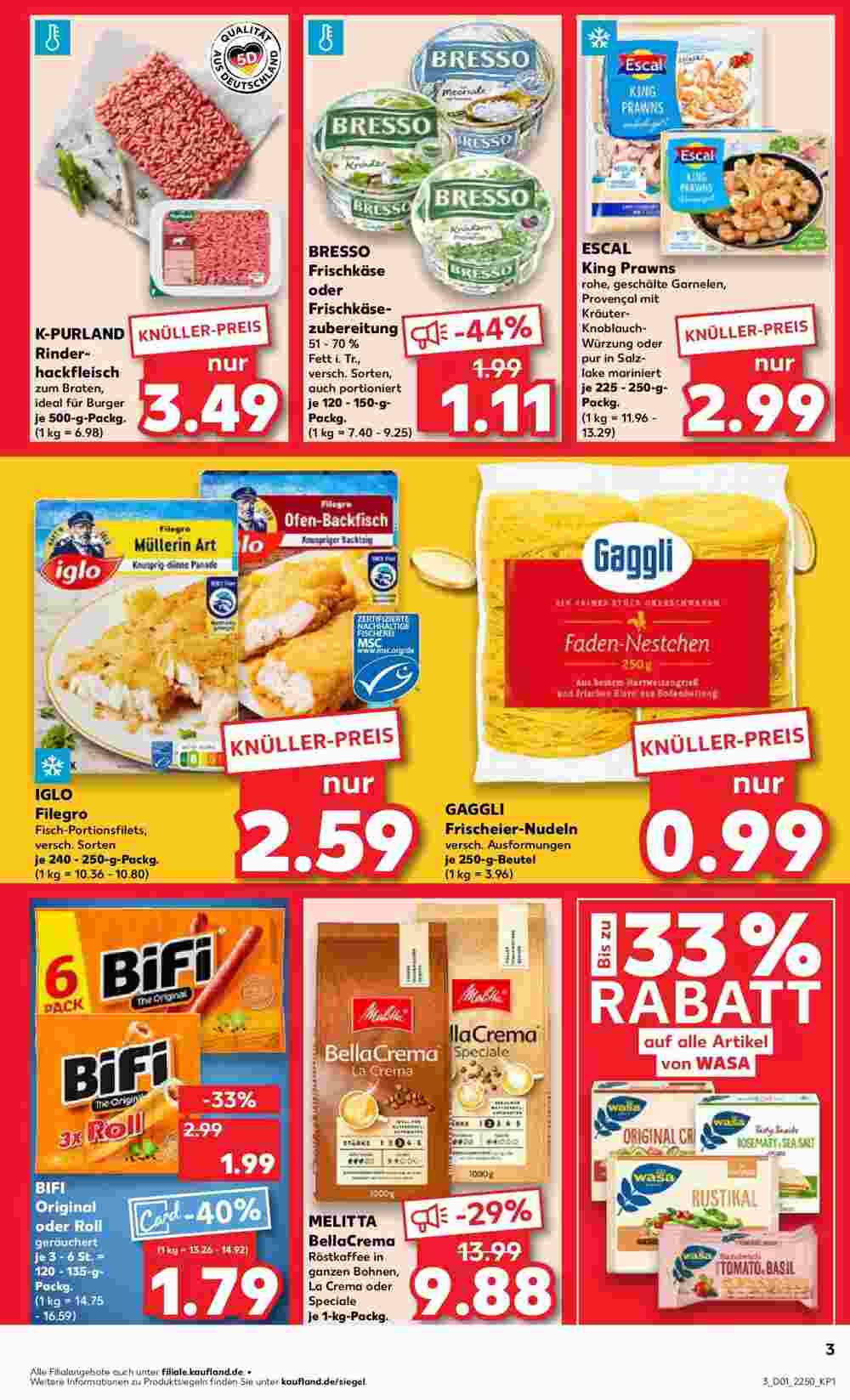 Kaufland Prospekt (ab 01.01.2025) zum Blättern - Seite 3