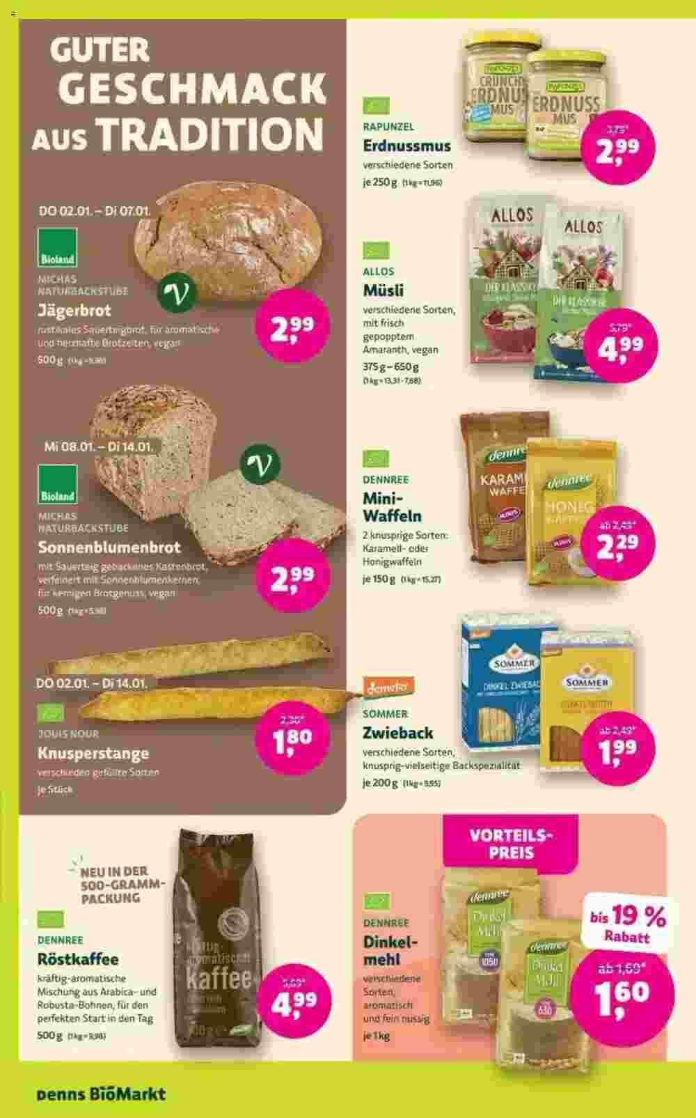 Denns BioMarkt Prospekt (ab 02.01.2025) zum Blättern - Seite 12