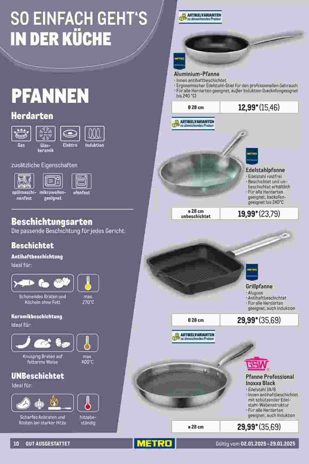 METRO Prospekt (ab 02.01.2025) zum Blättern - Seite 10