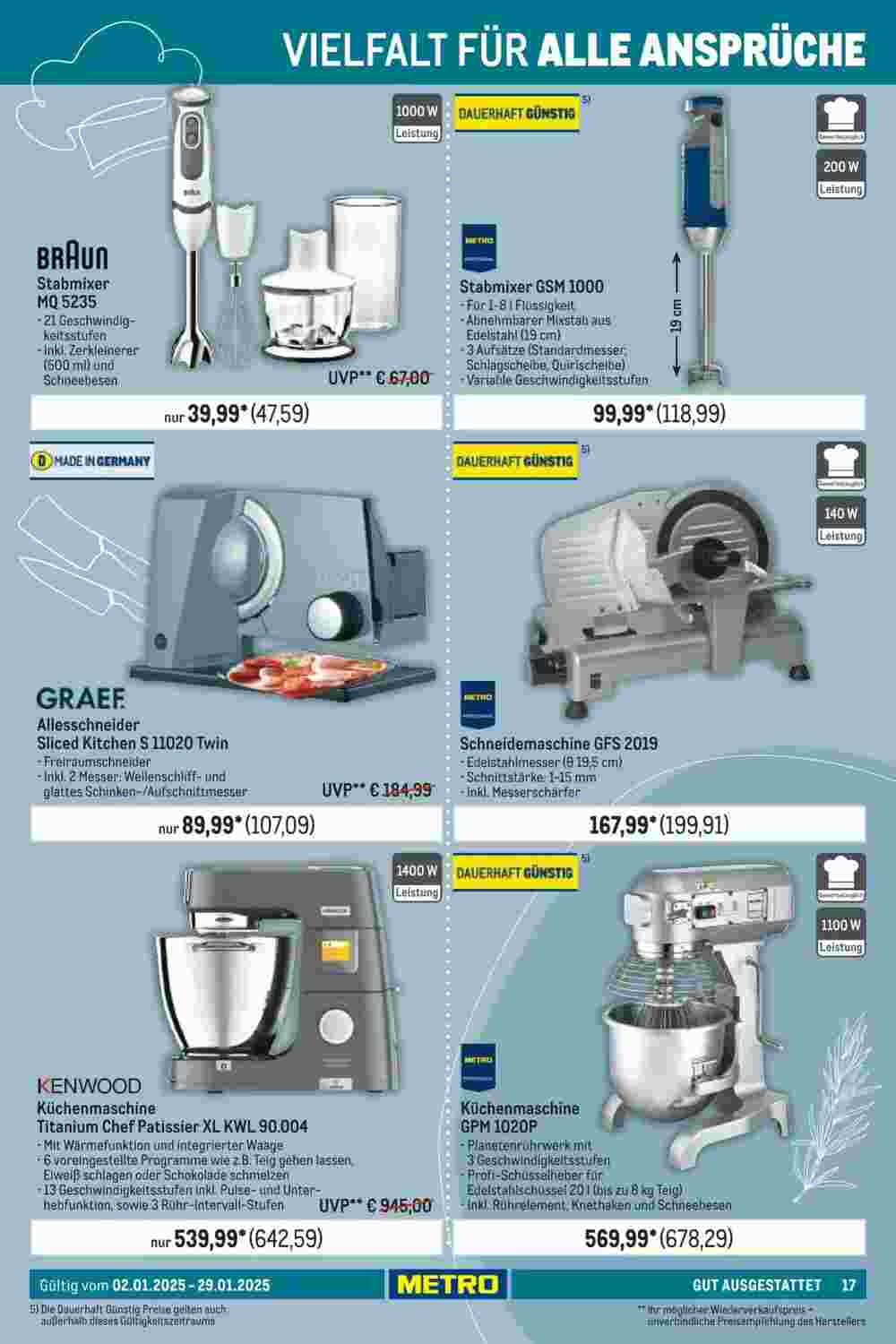 METRO Prospekt (ab 02.01.2025) zum Blättern - Seite 17