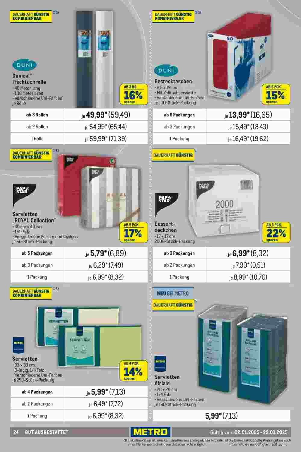 METRO Prospekt (ab 02.01.2025) zum Blättern - Seite 24